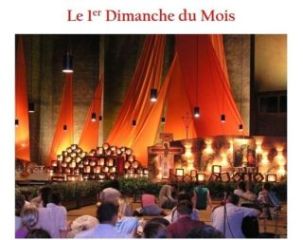 Priere chants de Taizé Notre Dame Bordeaux - 1er dimanche du mois