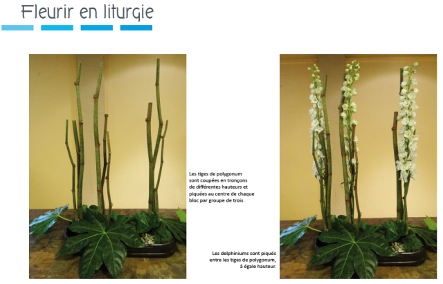 Fleurir en liturgie - Fête de la Trinité