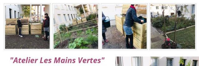 composteurs St Augustin Bordeaux Atelier les Mains Vertes