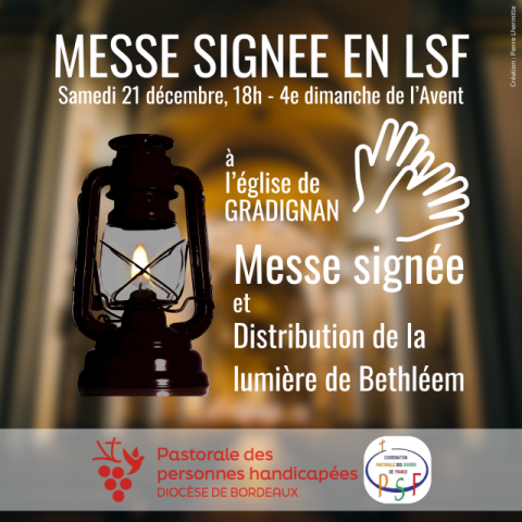 Messe signée en Langue des Signes Française LSF