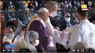 Pape François Irak messe a Erbil  07-03-2021-1