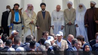 Rencontre interreligieuse Ur Irak Pape François 06-03-2021