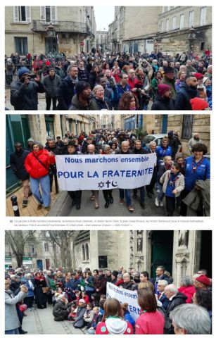 marche pour la fraternité 2024 Bordeaux